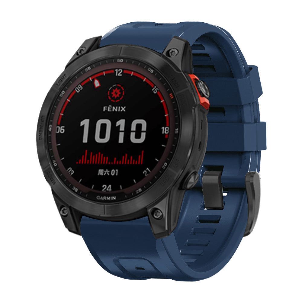 22 mm Quick Fit Silicone Watch Band for Garmin (LSJSHP-003)