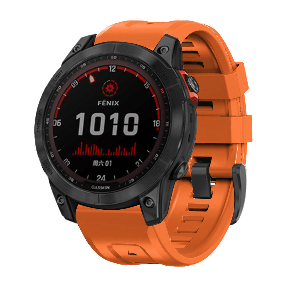 22 mm Quick Fit Silicone Watch Band for Garmin (LSJSHP-003)