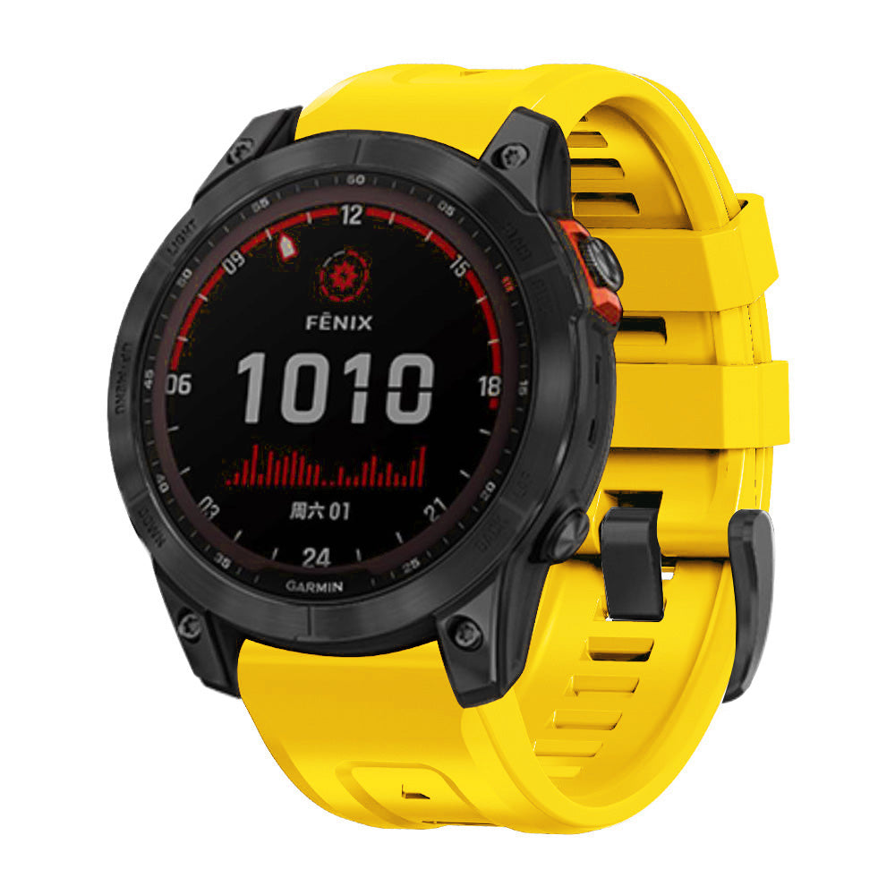 22 mm Quick Fit Silicone Watch Band for Garmin (LSJSHP-003)