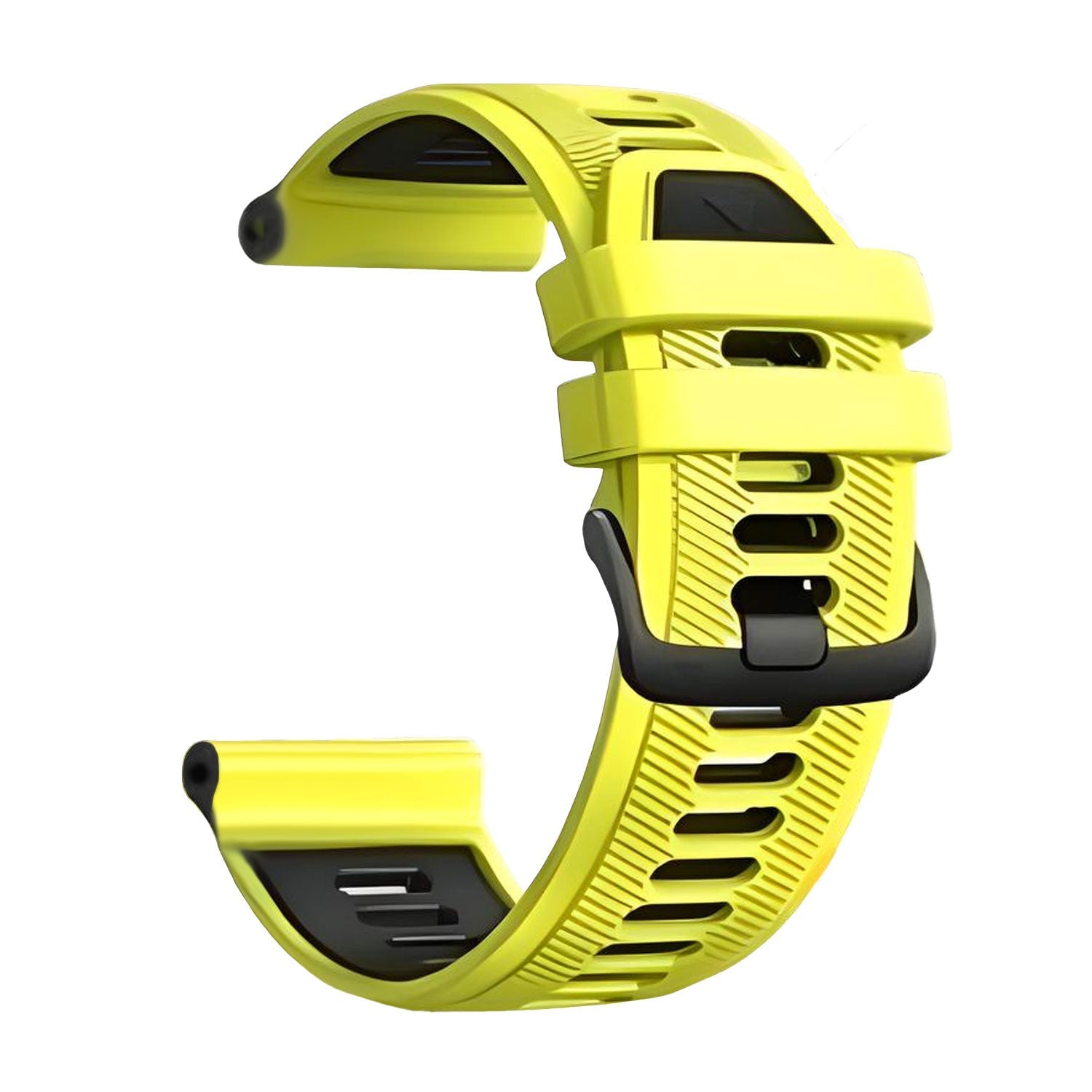 22 mm Quick Release Silicone Watch Band for Garmin Forerunner 965 (LSJSHP-004)