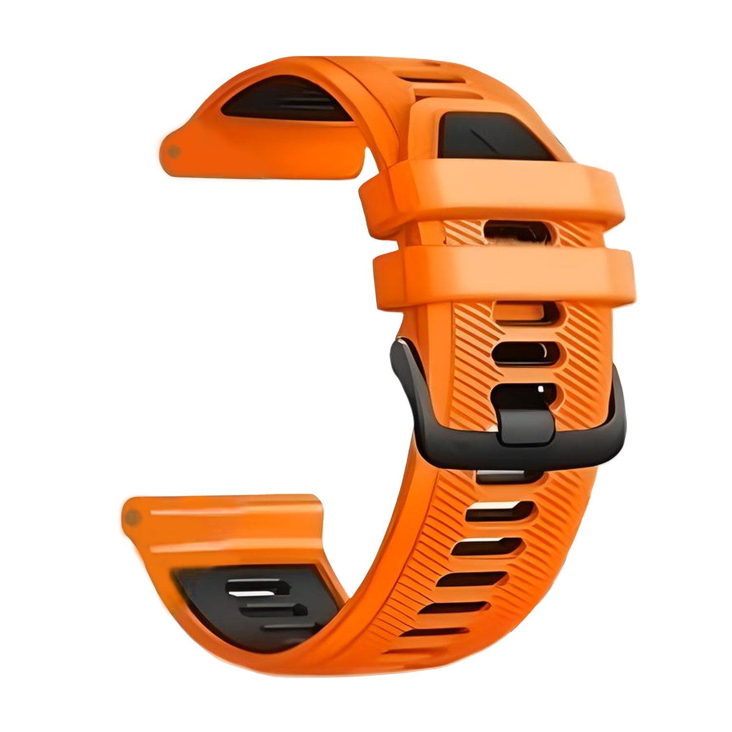 22 mm Quick Release Silicone Watch Band for Garmin Forerunner 965 (LSJSHP-004)