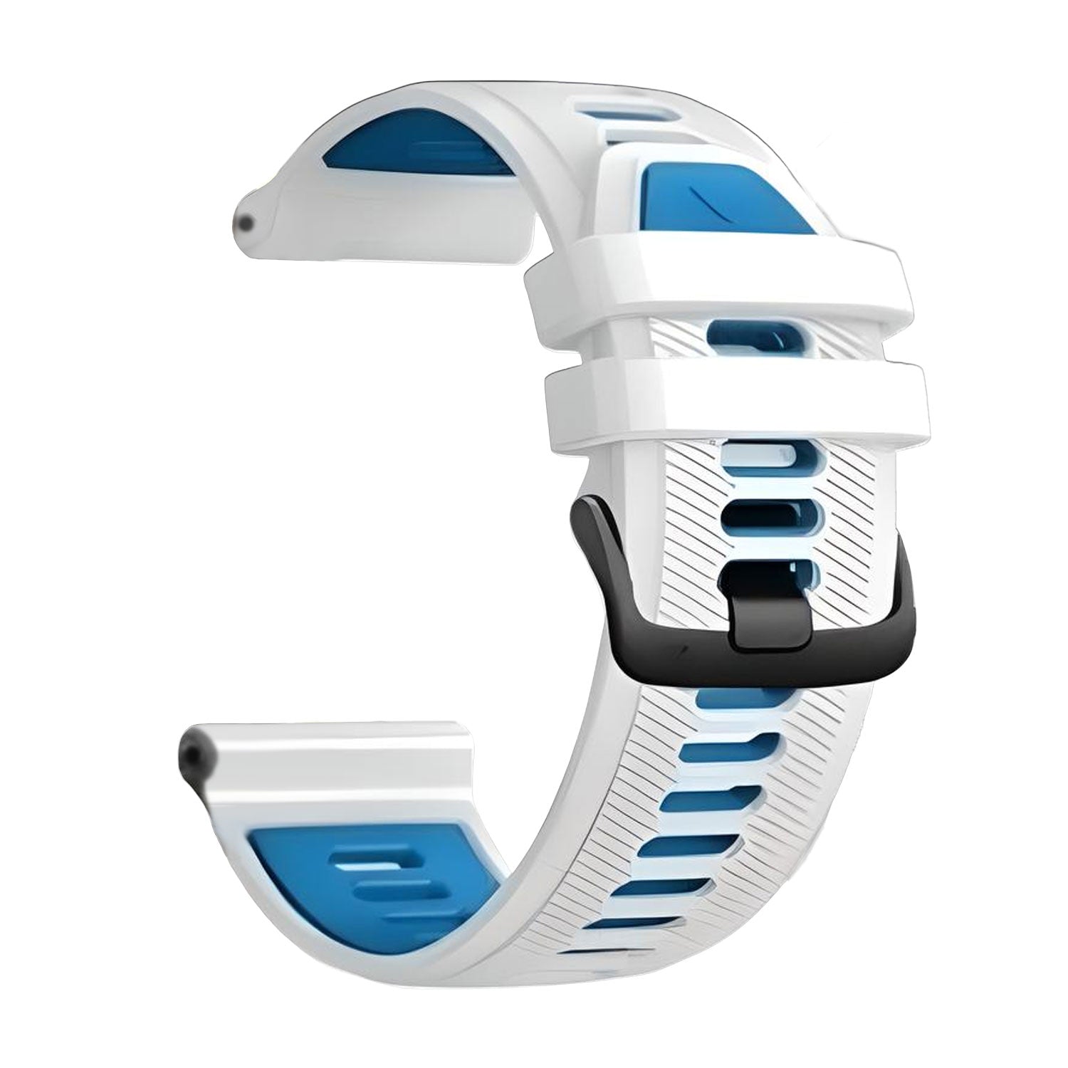22 mm Quick Release Silicone Watch Band for Garmin Forerunner 965 (LSJSHP-004)
