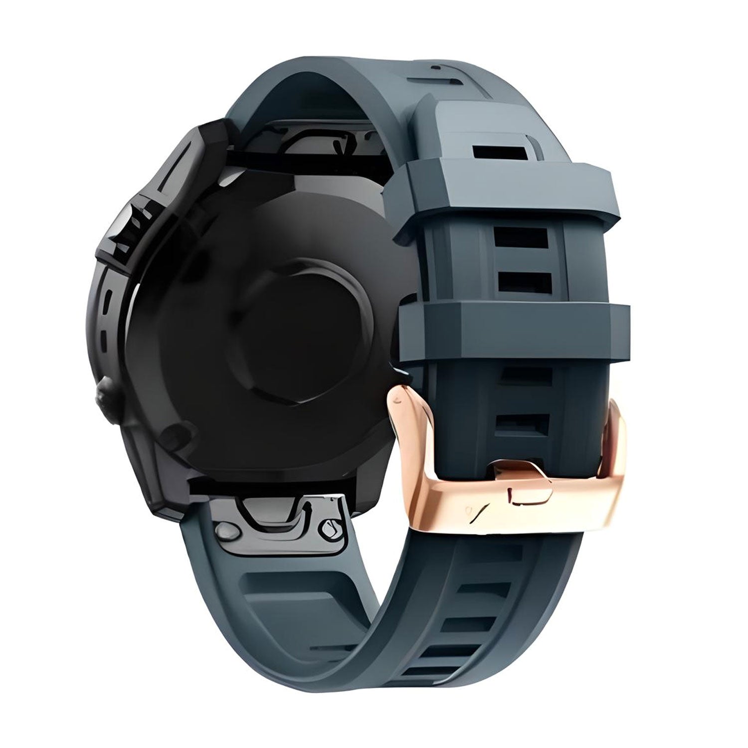 20 mm Quick Fit Silicone Watch Band Rose Buckle for Garmin (LSJSHP-005)