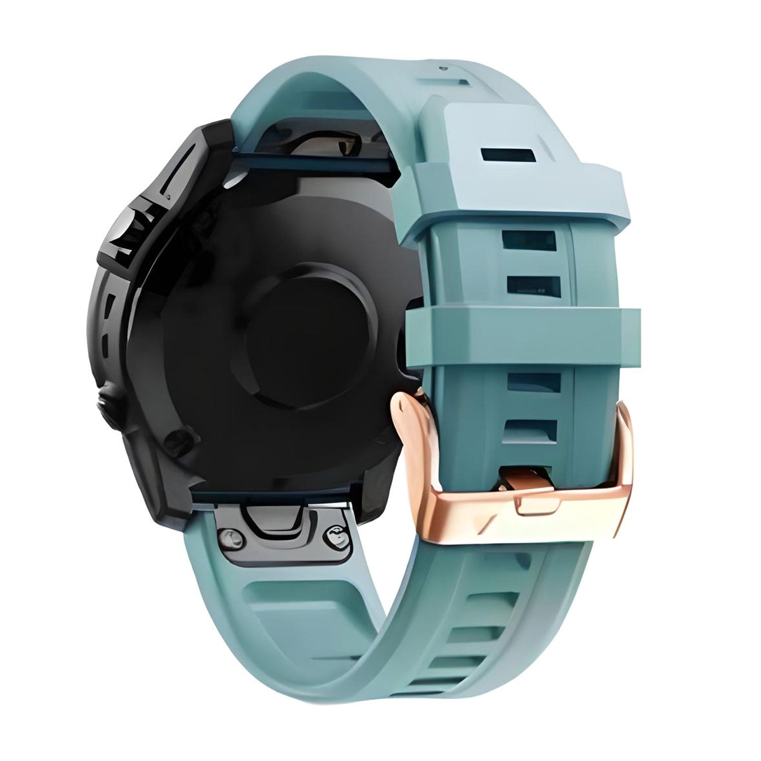20 mm Quick Fit Silicone Watch Band Rose Buckle for Garmin (LSJSHP-005)