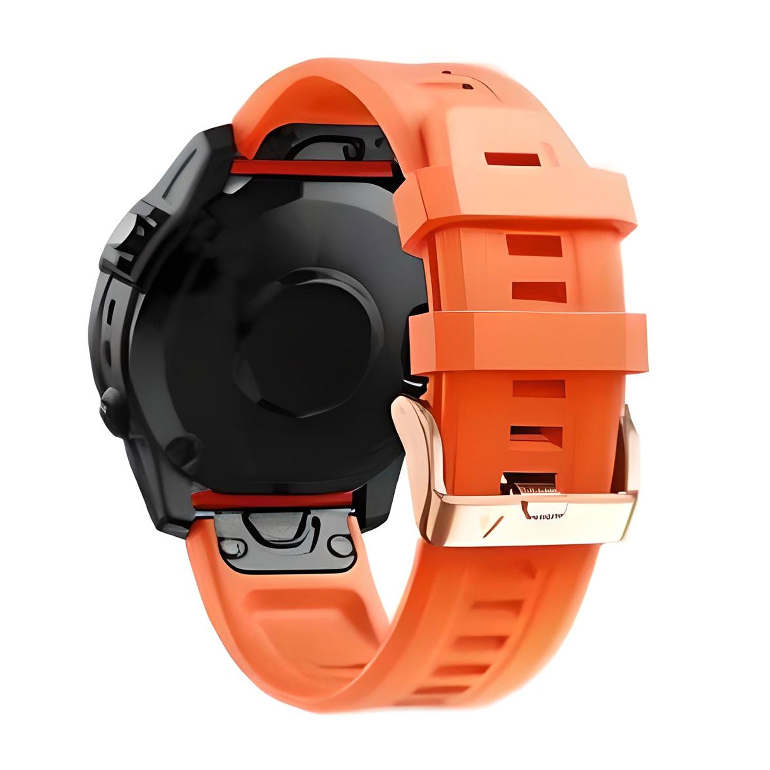 20 mm Quick Fit Silicone Watch Band Rose Buckle for Garmin (LSJSHP-005)