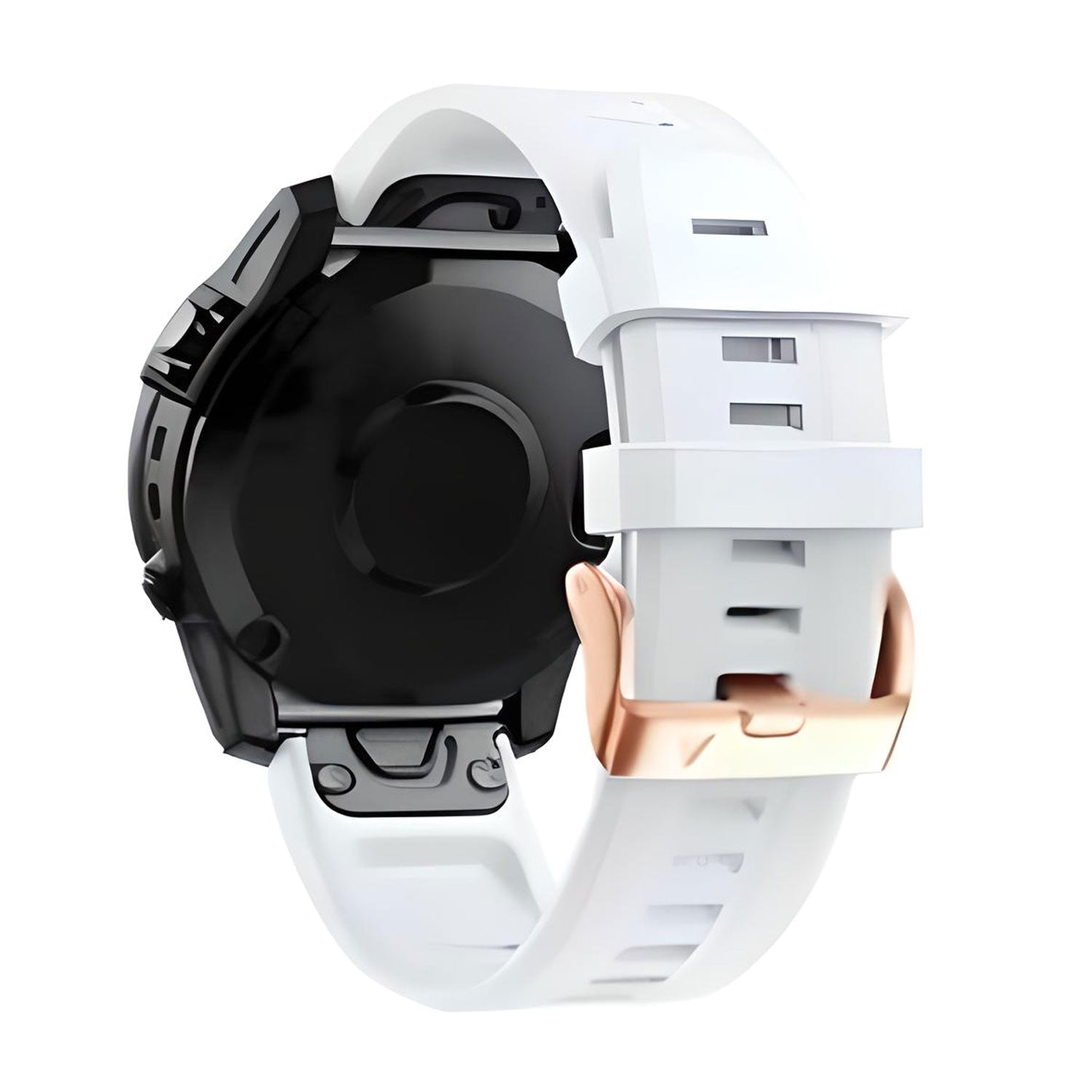 20 mm Quick Fit Silicone Watch Band Rose Buckle for Garmin (LSJSHP-005)