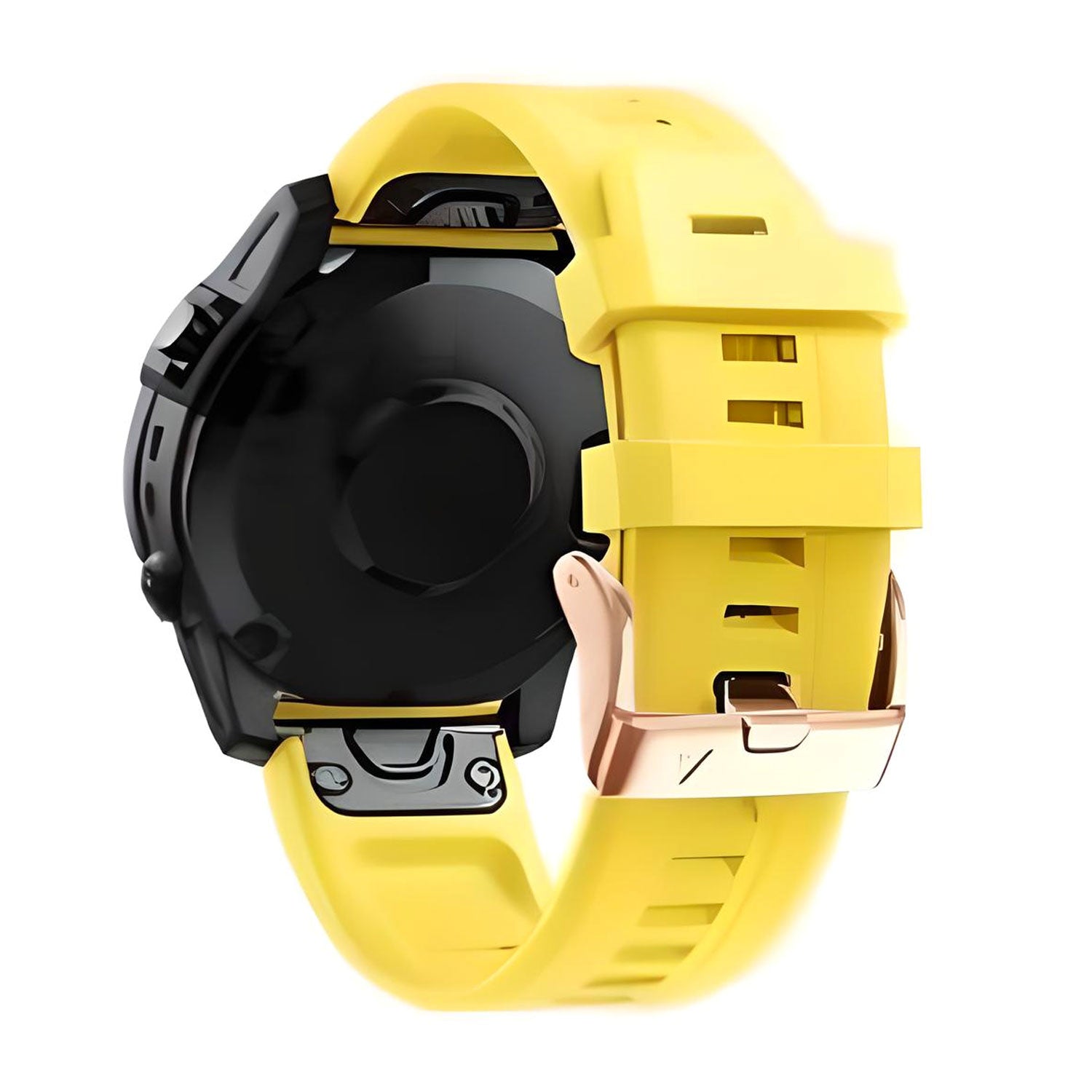 20 mm Quick Fit Silicone Watch Band Rose Buckle for Garmin (LSJSHP-005)
