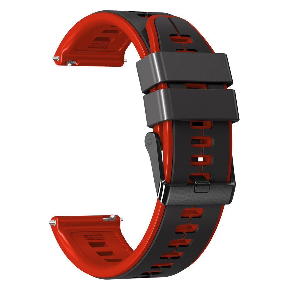 20 mm Quick Release Two Color Universal Silicone Watch Band (LSJYH-001)