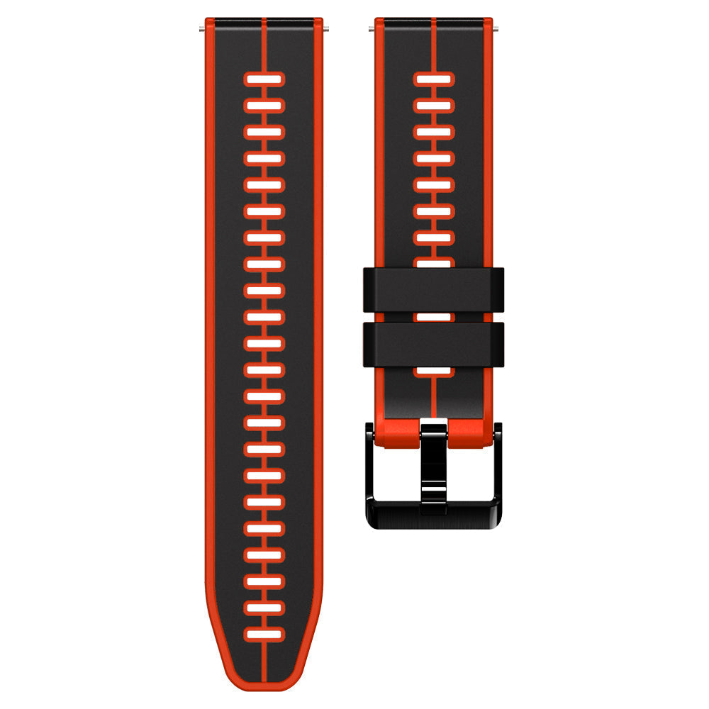 20 mm Quick Release Two Color Universal Silicone Watch Band (LSJYH-001)