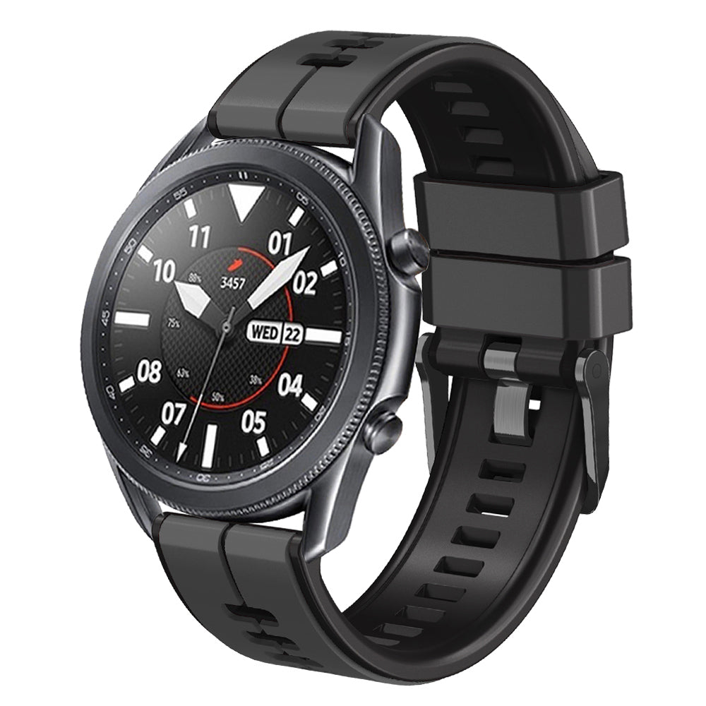 20 mm Quick Release Two Color Universal Silicone Watch Band (LSJYH-001)