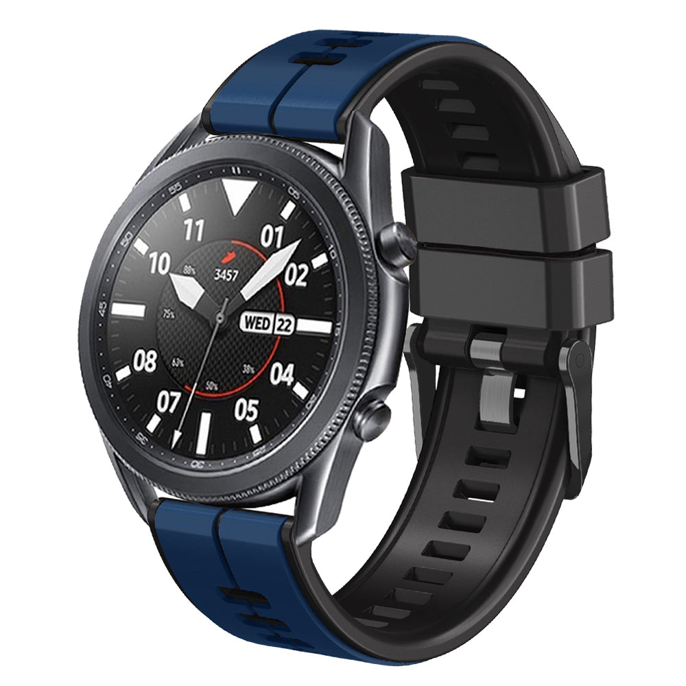 20 mm Quick Release Two Color Universal Silicone Watch Band (LSJYH-001)