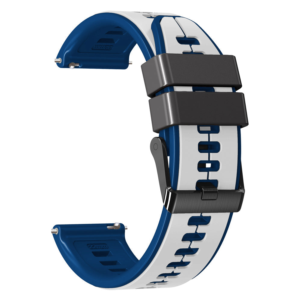 20 mm Quick Release Two Color Universal Silicone Watch Band (LSJYH-001)