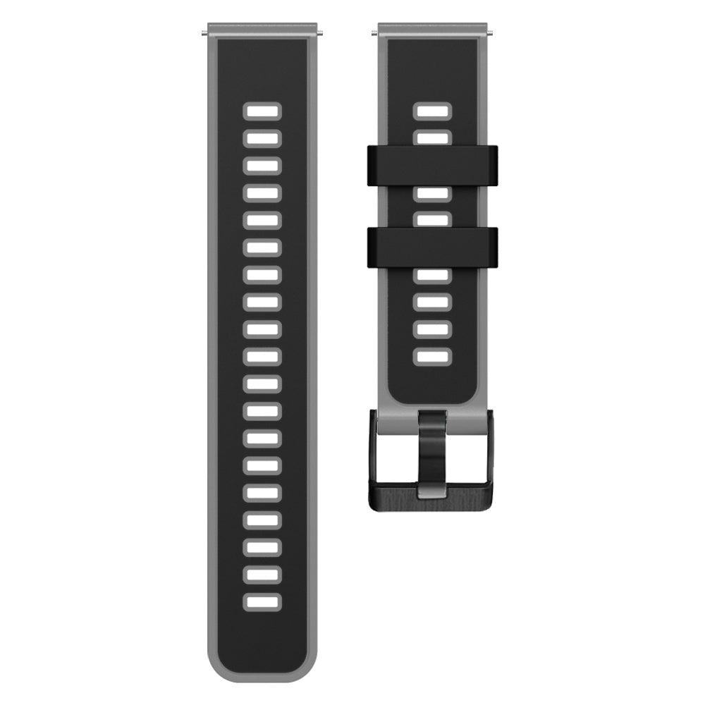 20 mm Quick Release Silicone Watch Strap Double Color Band (LSJYH-003)