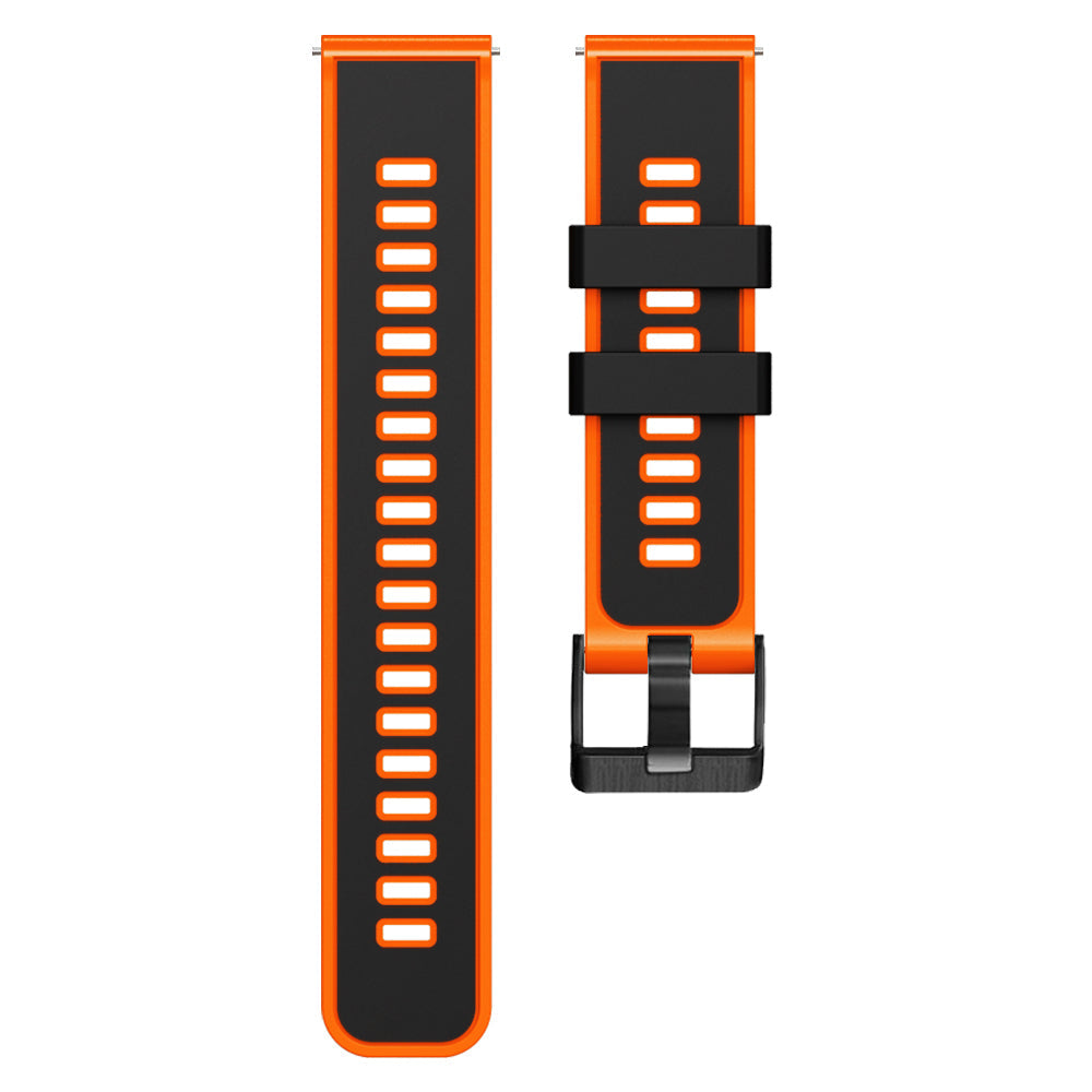 20 mm Quick Release Silicone Watch Strap Double Color Band (LSJYH-003)