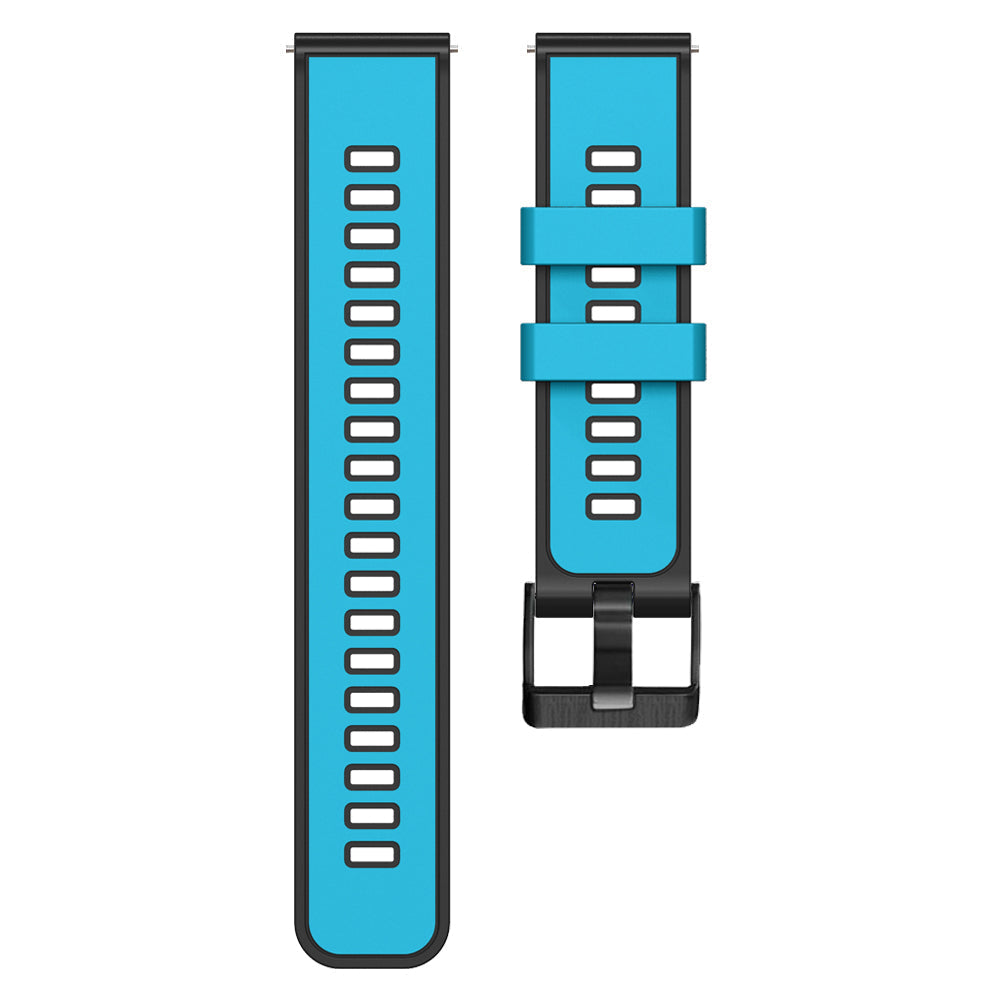20 mm Quick Release Silicone Watch Strap Double Color Band (LSJYH-003)