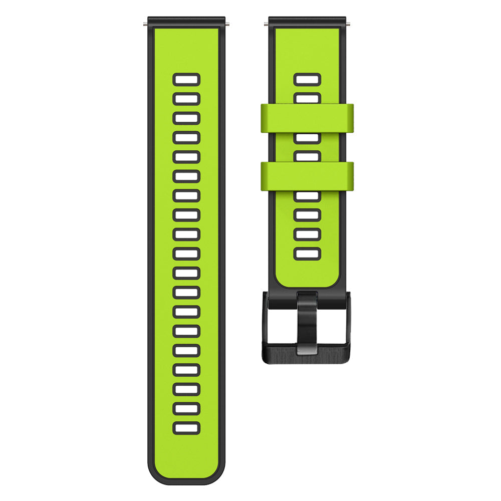 20 mm Quick Release Silicone Watch Strap Double Color Band (LSJYH-003)