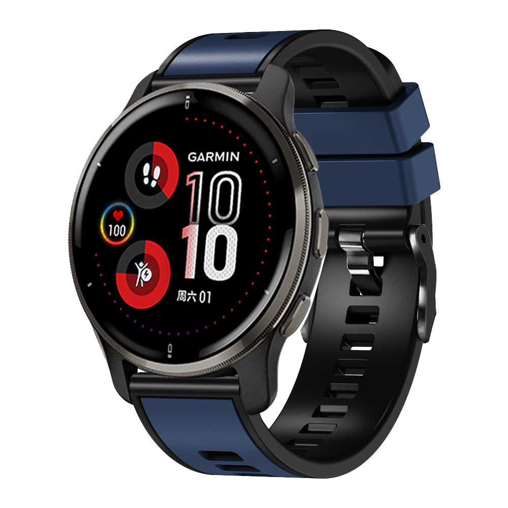 20 mm Quick Release Silicone Watch Strap Double Color Band (LSJYH-003)