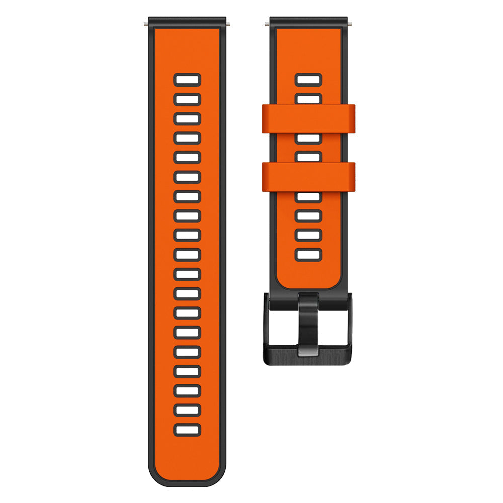 20 mm Quick Release Silicone Watch Strap Double Color Band (LSJYH-003)