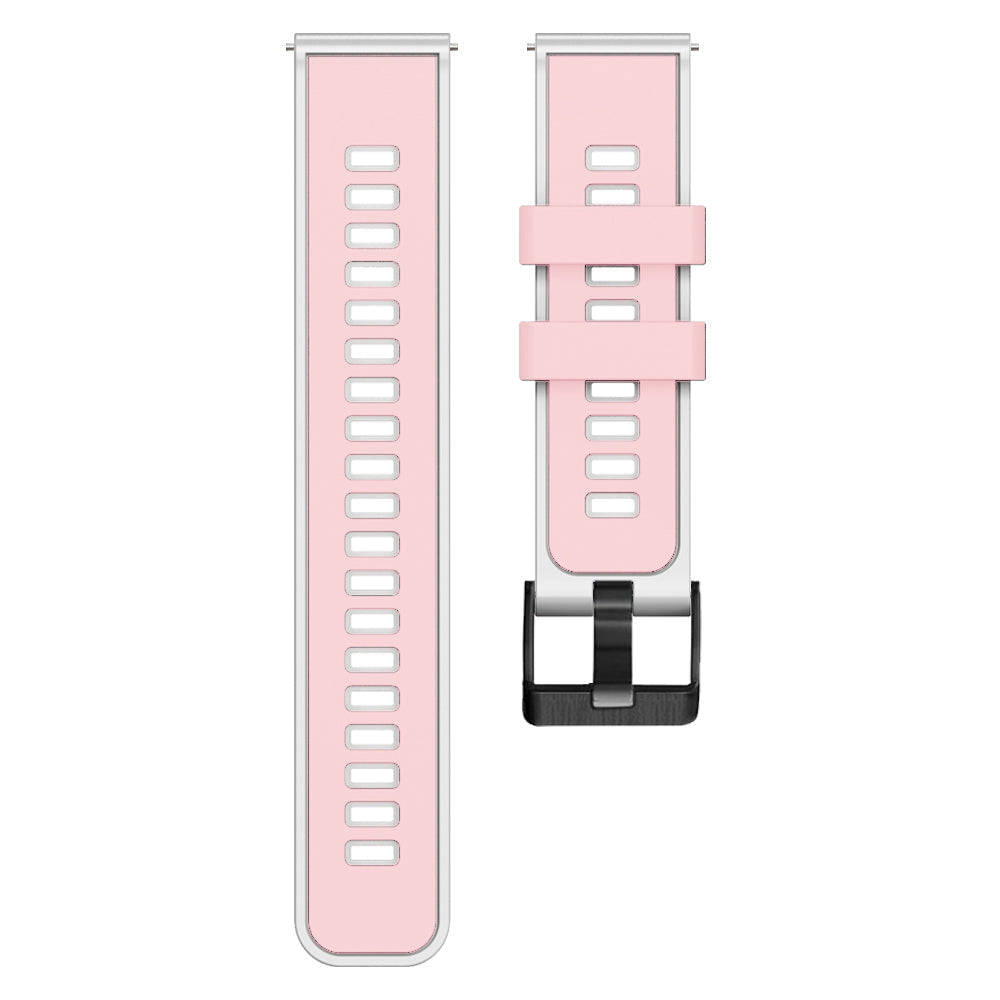 20 mm Quick Release Silicone Watch Strap Double Color Band (LSJYH-003)