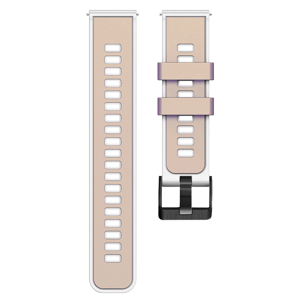 20 mm Quick Release Silicone Watch Strap Double Color Band (LSJYH-003)