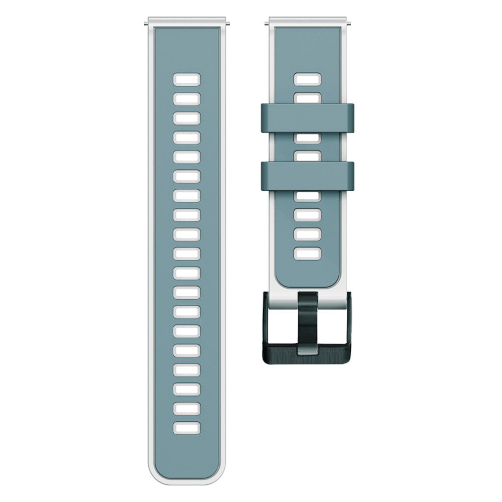 20 mm Quick Release Silicone Watch Strap Double Color Band (LSJYH-003)