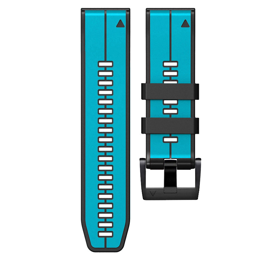 22 mm Quick Fit Silicone Watch Bands double color (LSJYH-014)