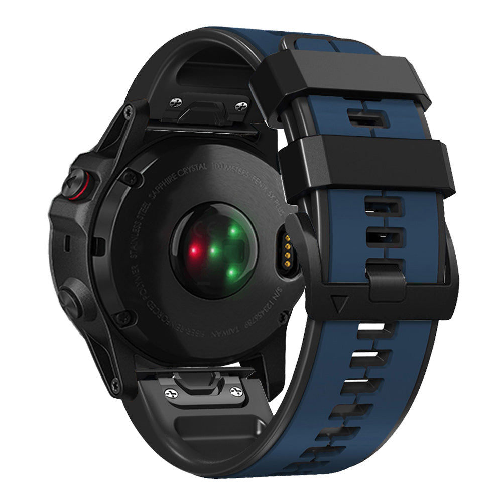 22 mm Quick Fit Silicone Watch Bands double color (LSJYH-014)