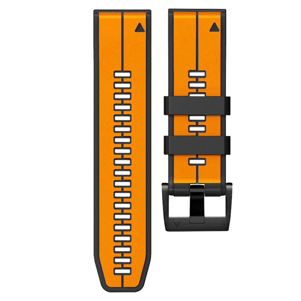 22 mm Quick Fit Silicone Watch Bands double color (LSJYH-014)