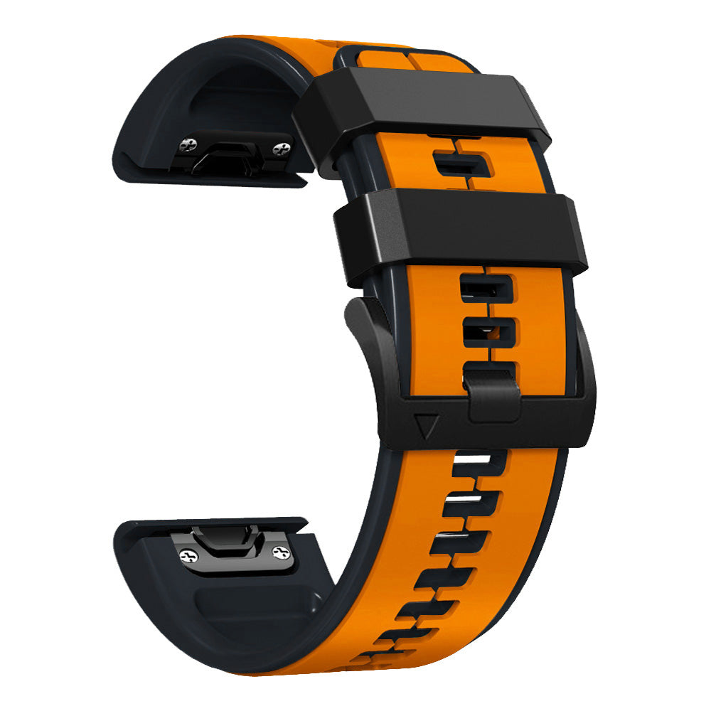 22 mm Quick Fit Silicone Watch Bands double color (LSJYH-014)