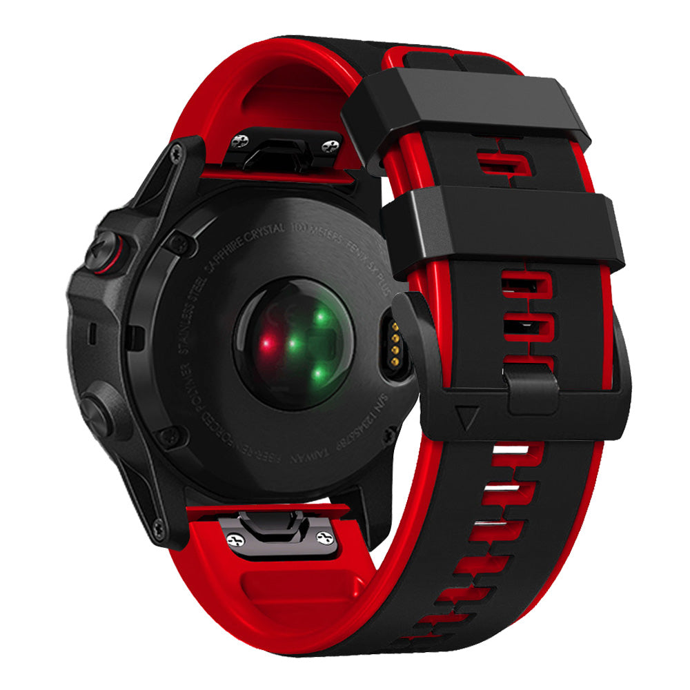 26 mm Quick Fit Silicone Watch Bands double color (LSJYH-014)