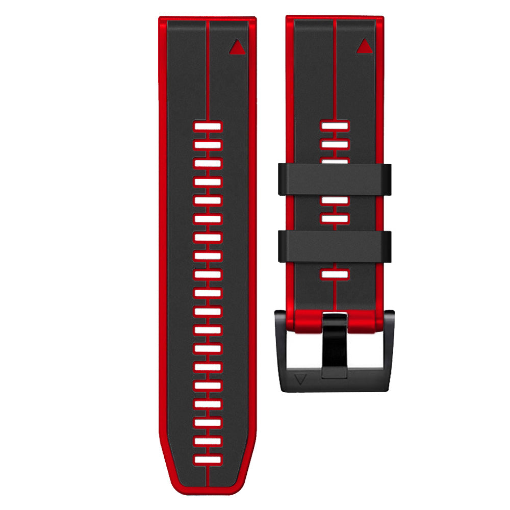 26 mm Quick Fit Silicone Watch Bands double color (LSJYH-014)