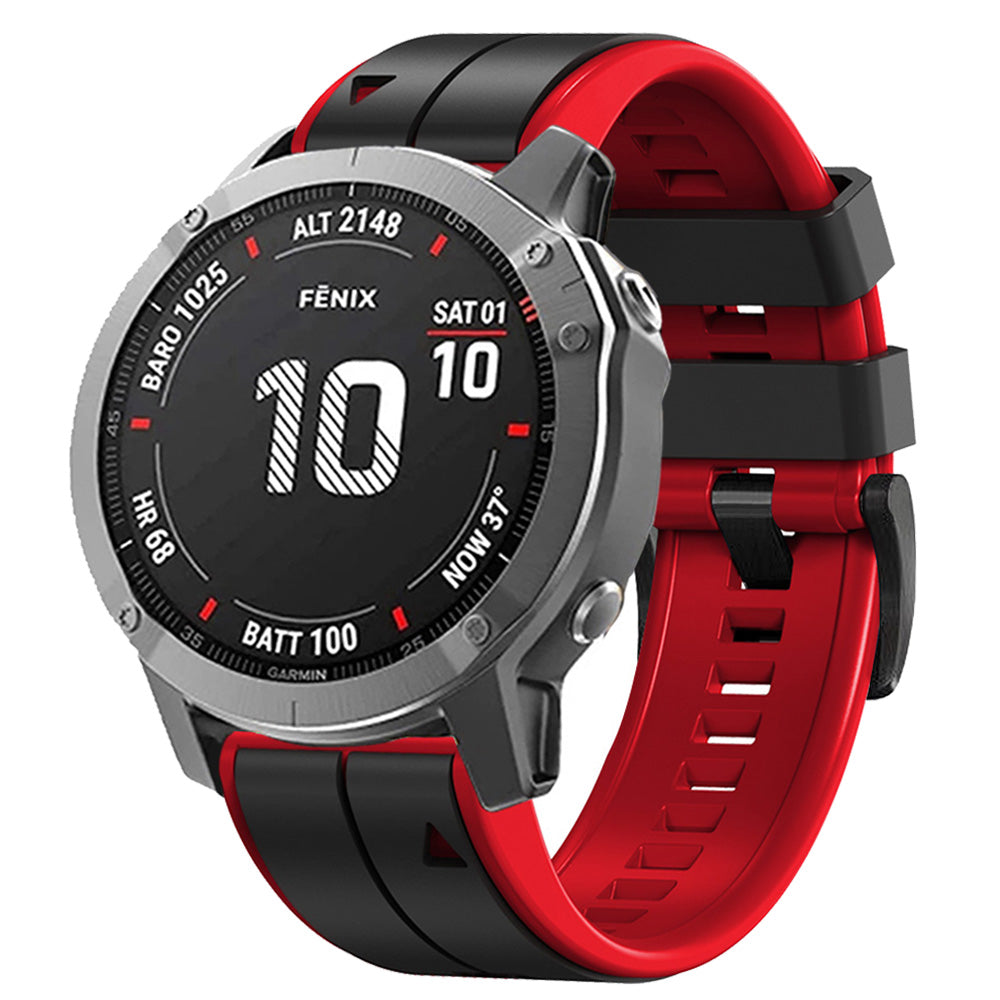 26 mm Quick Fit Silicone Watch Bands double color (LSJYH-014)