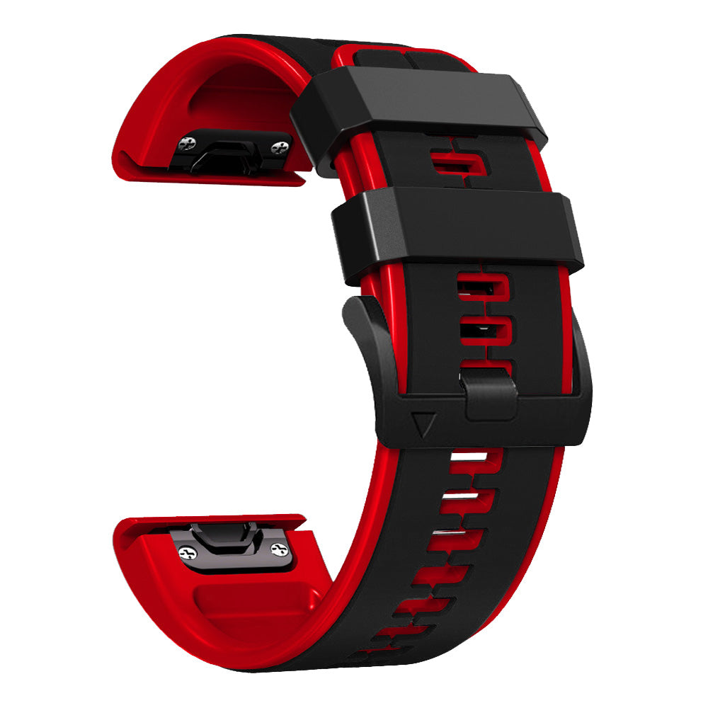 26 mm Quick Fit Silicone Watch Bands double color (LSJYH-014)