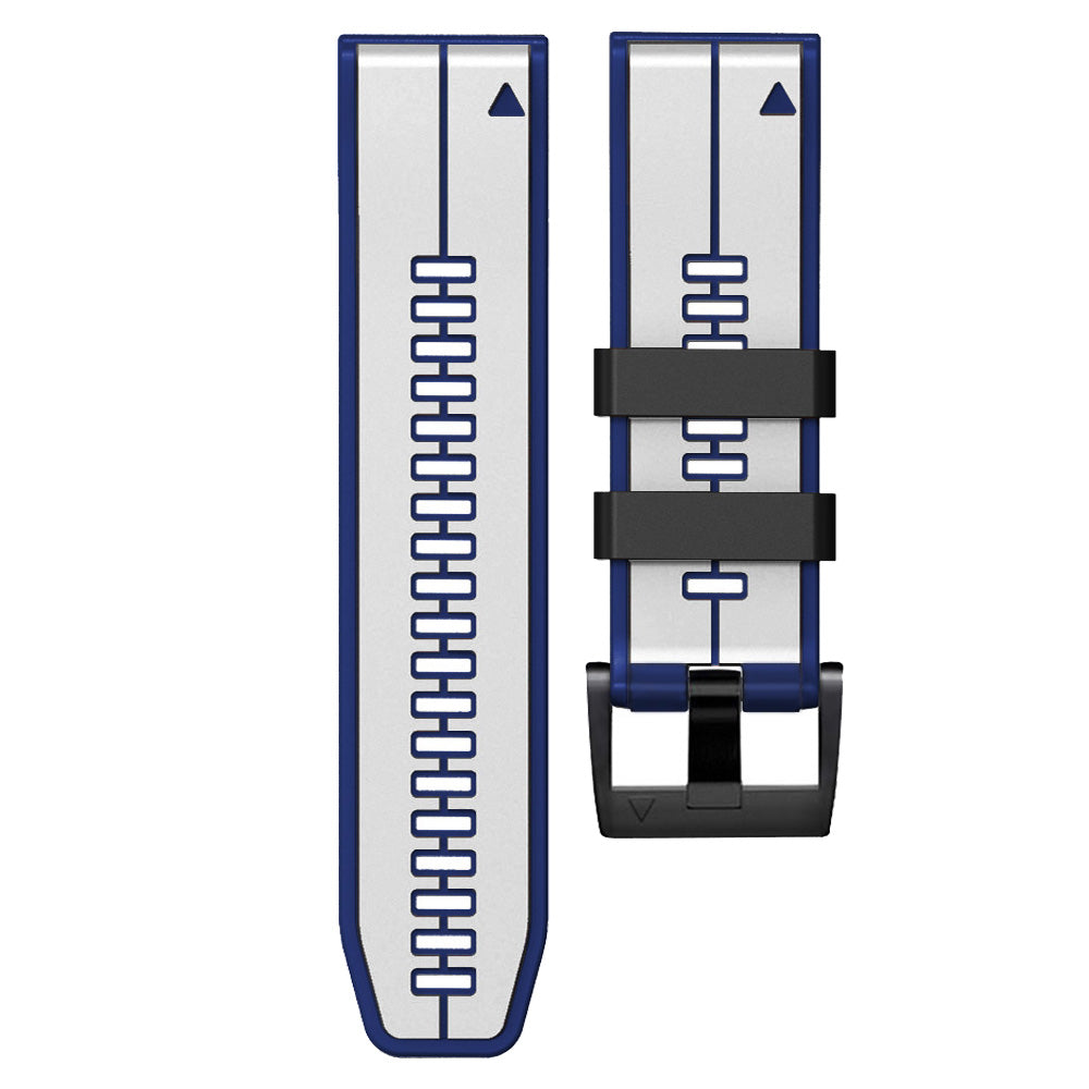 22 mm Quick Fit Silicone Watch Bands double color (LSJYH-014)