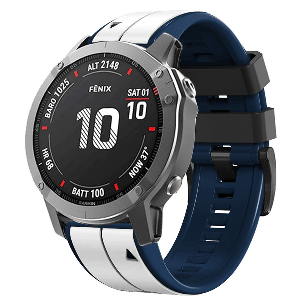 22 mm Quick Fit Silicone Watch Bands double color (LSJYH-014)