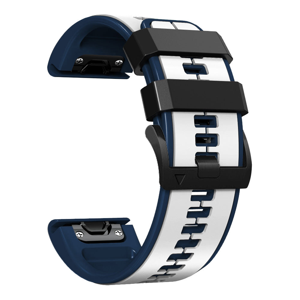 22 mm Quick Fit Silicone Watch Bands double color (LSJYH-014)