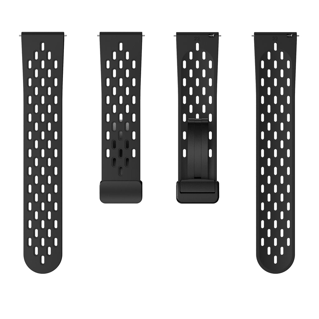 20 mm Quick Release magnetic buckle silicone watch band (LSMM-041)