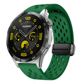 22 mm Quick Release magnetic buckle silicone watch band (LSMM-041)