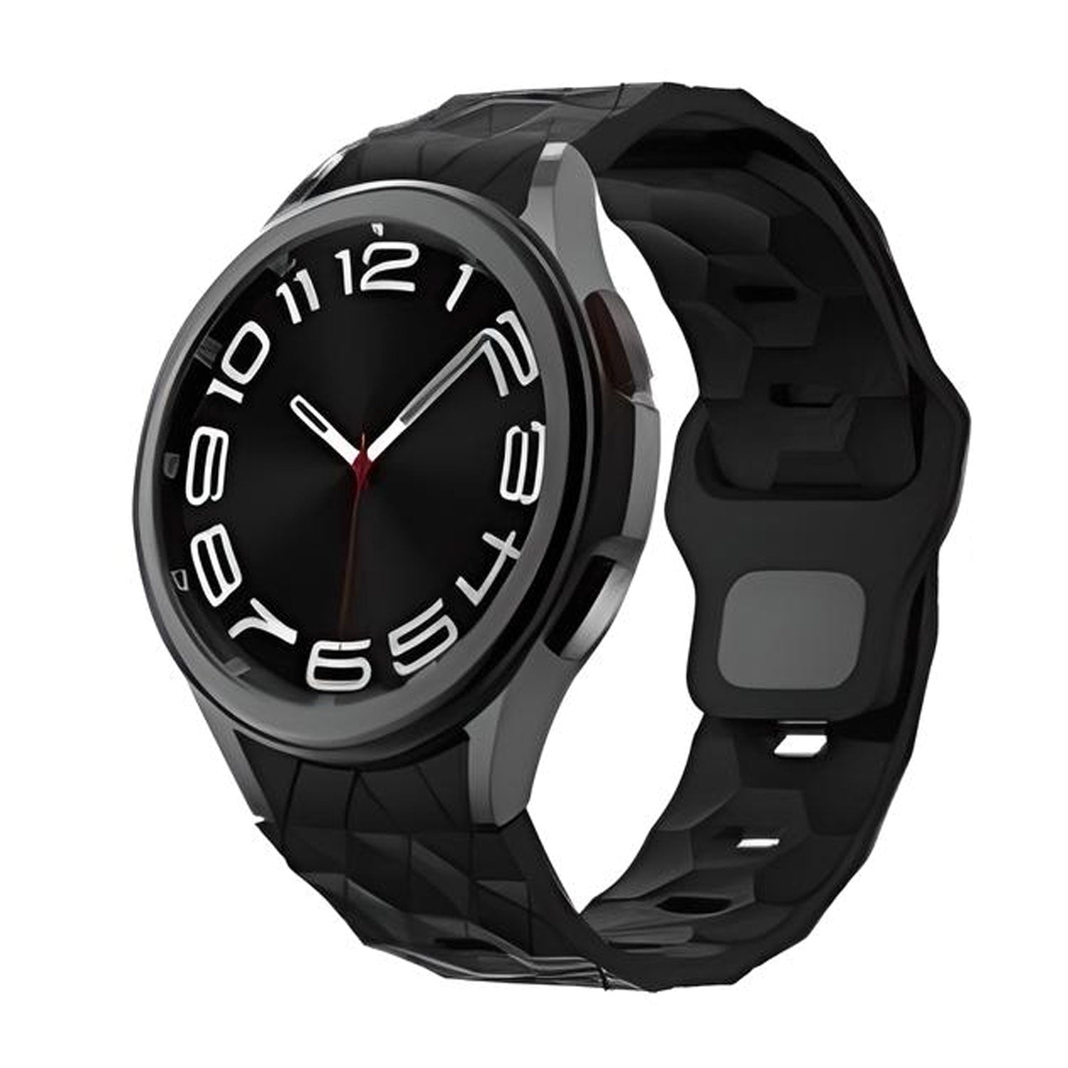 20 mm Quick Release Strap Dual Color Silicone Bands for Samsung Galaxy Watch 4 Classic/5 Pro/6 Classic (LSMM-058)
