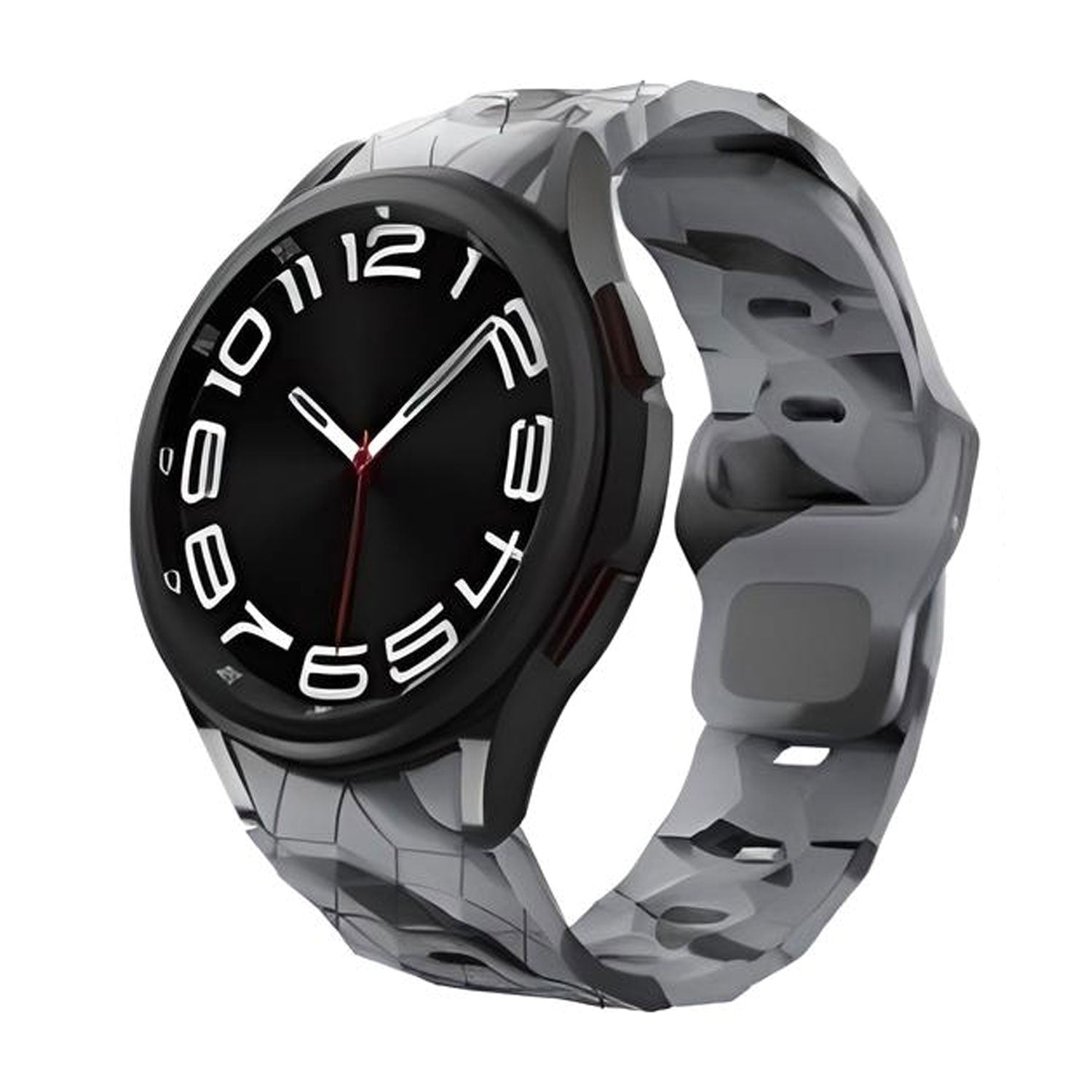20 mm Quick Release Strap Dual Color Silicone Bands for Samsung Galaxy Watch 4 Classic/5 Pro/6 Classic (LSMM-058)
