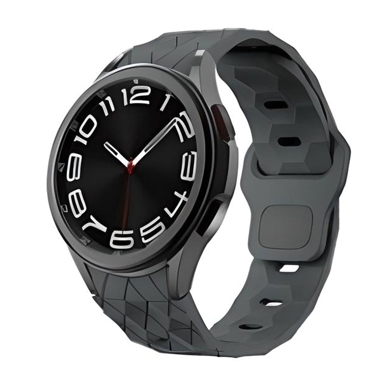 20 mm Quick Release Strap Dual Color Silicone Bands for Samsung Galaxy Watch 4 Classic/5 Pro/6 Classic (LSMM-058)