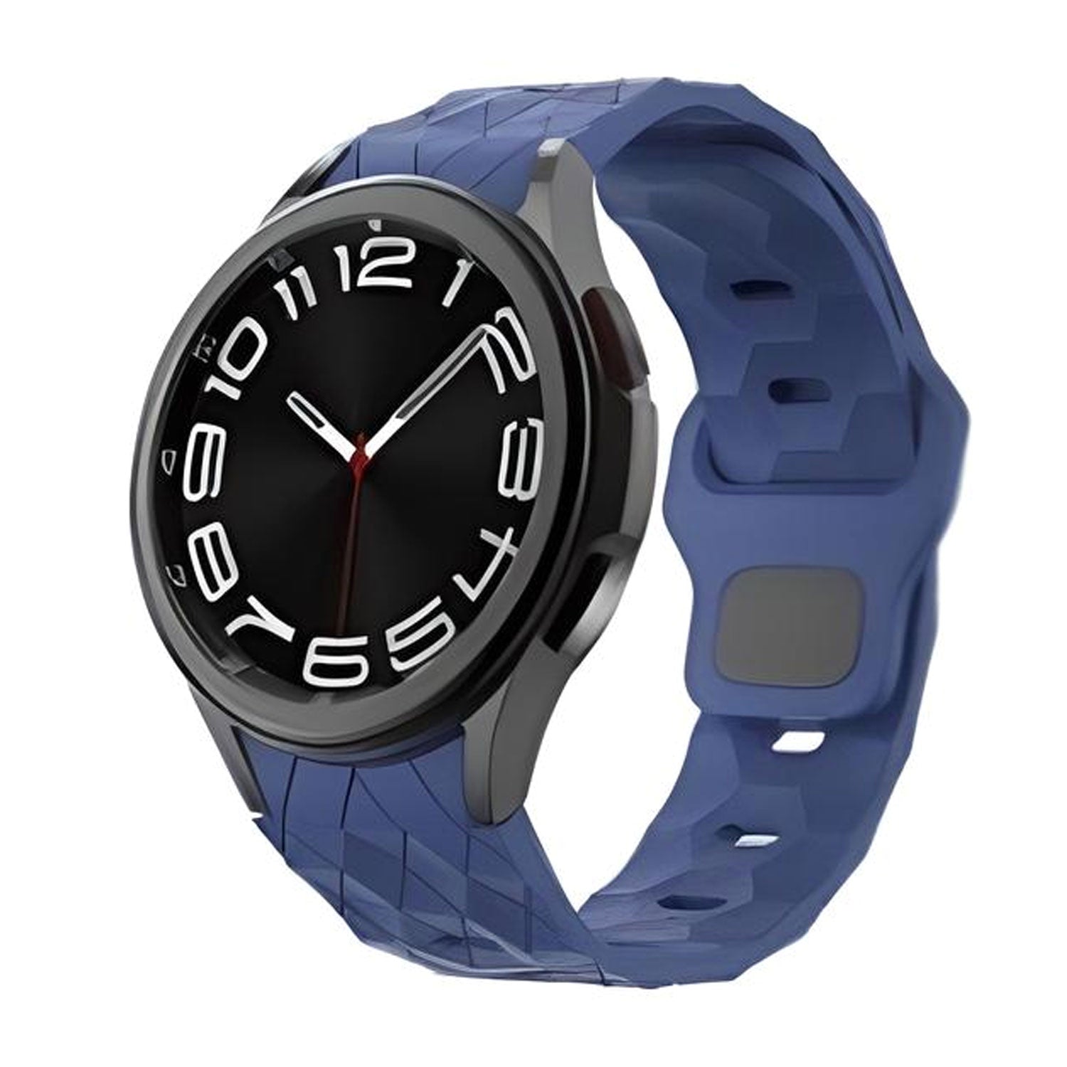 20 mm Quick Release Strap Dual Color Silicone Bands for Samsung Galaxy Watch 4 Classic/5 Pro/6 Classic (LSMM-058)