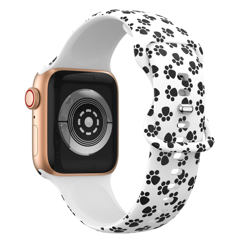 Apple Watch Printing pattern style silicone watch band (LSMM-059)