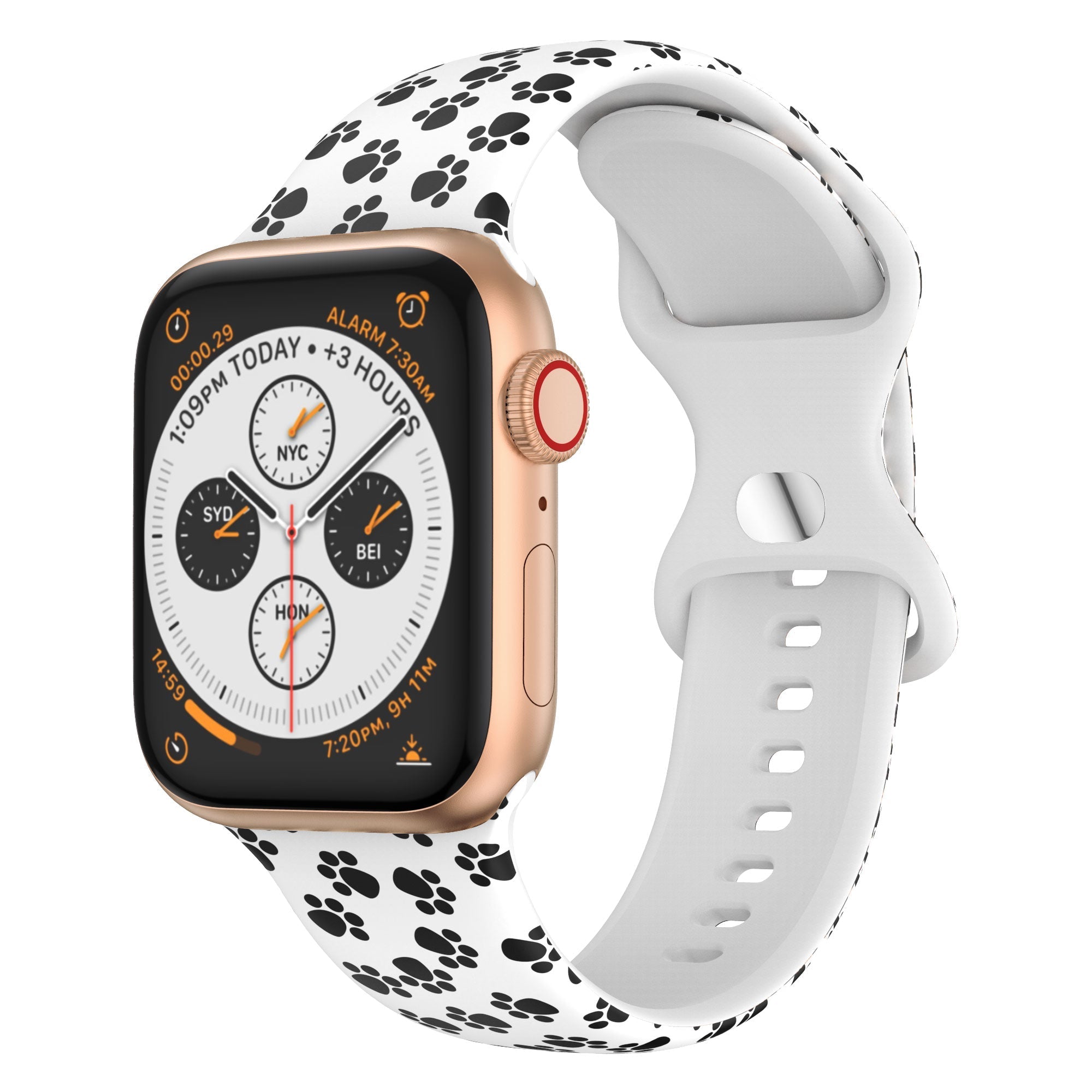 Apple Watch Printing pattern style silicone watch band (LSMM-059)