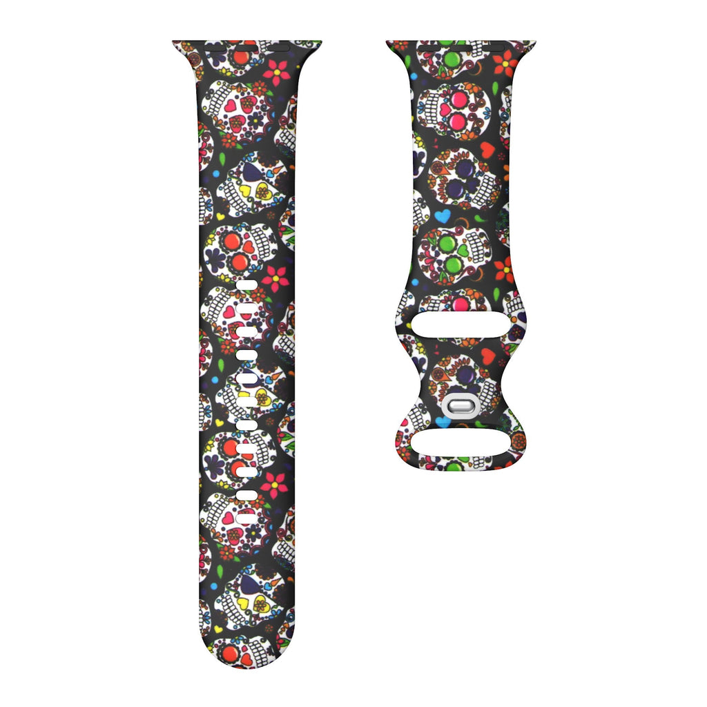 Apple Watch Printing pattern style silicone watch band (LSMM-059)