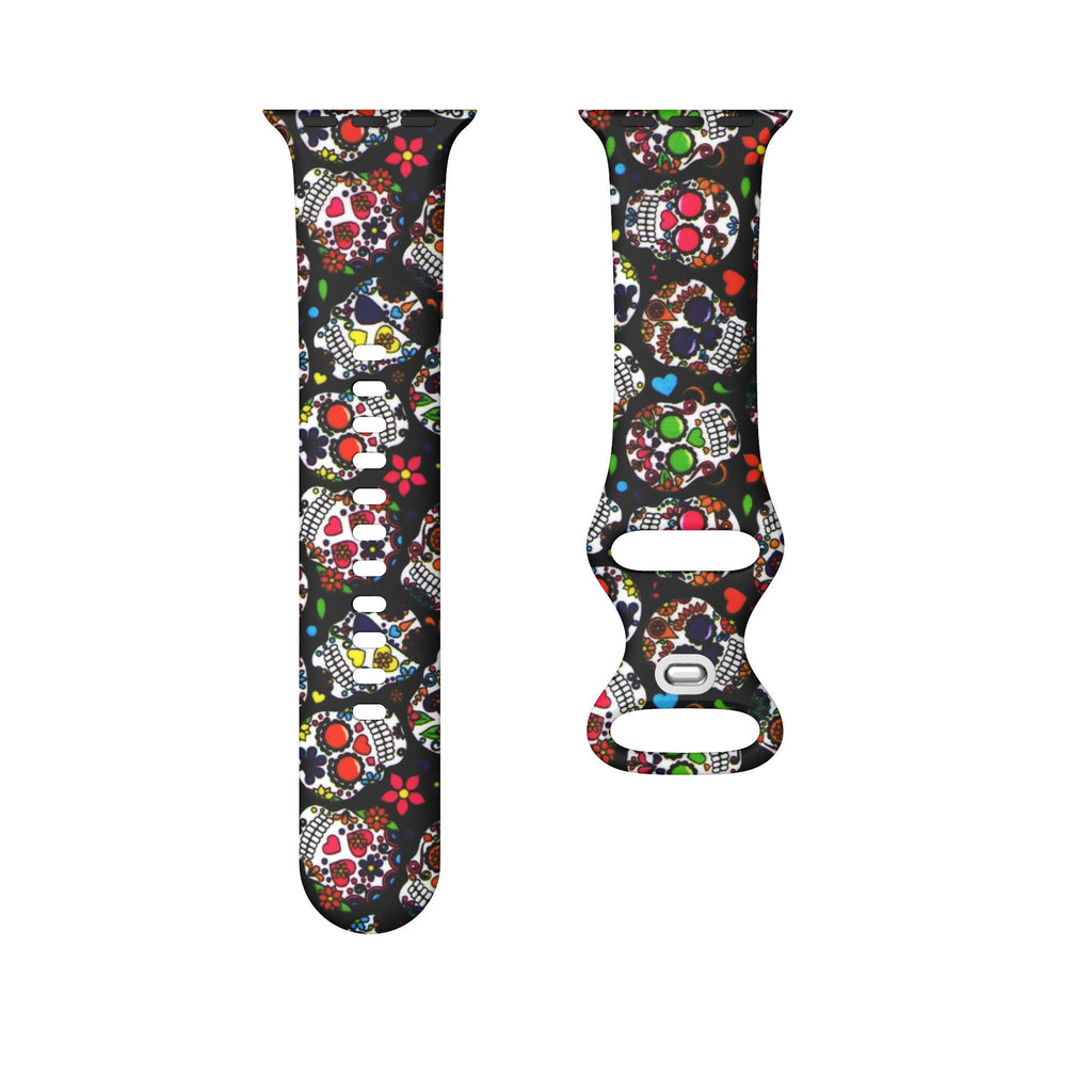 Apple Watch Printing pattern style silicone watch band (LSMM-059)