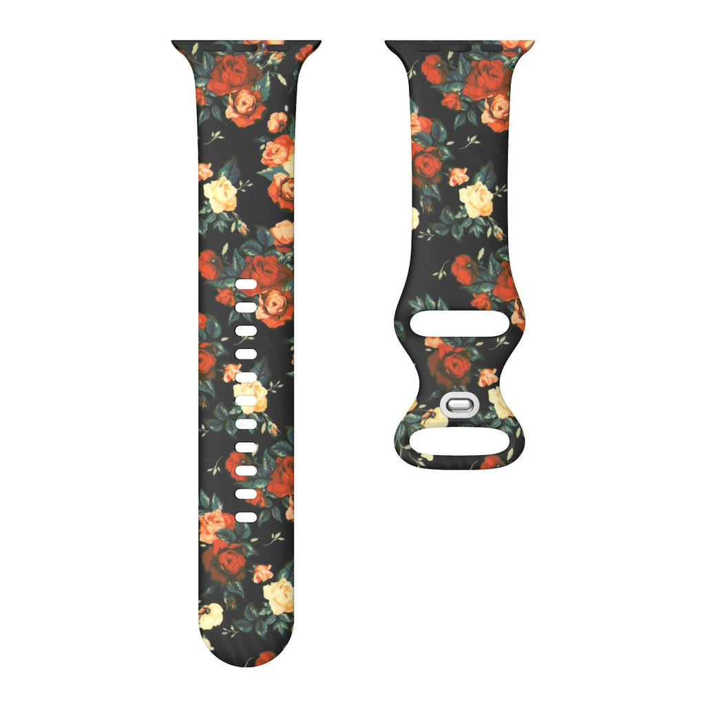 Apple Watch Printing pattern style silicone watch band (LSMM-059)