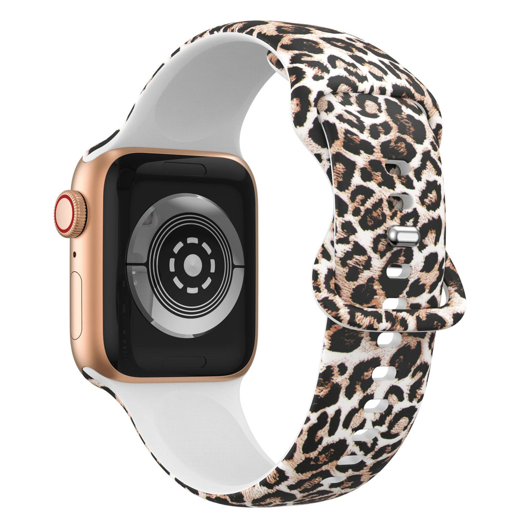 Apple Watch Printing pattern style silicone watch band (LSMM-059)