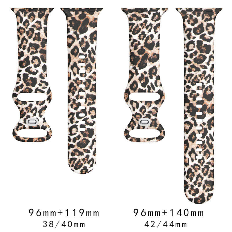 Apple Watch Printing pattern style silicone watch band (LSMM-059)