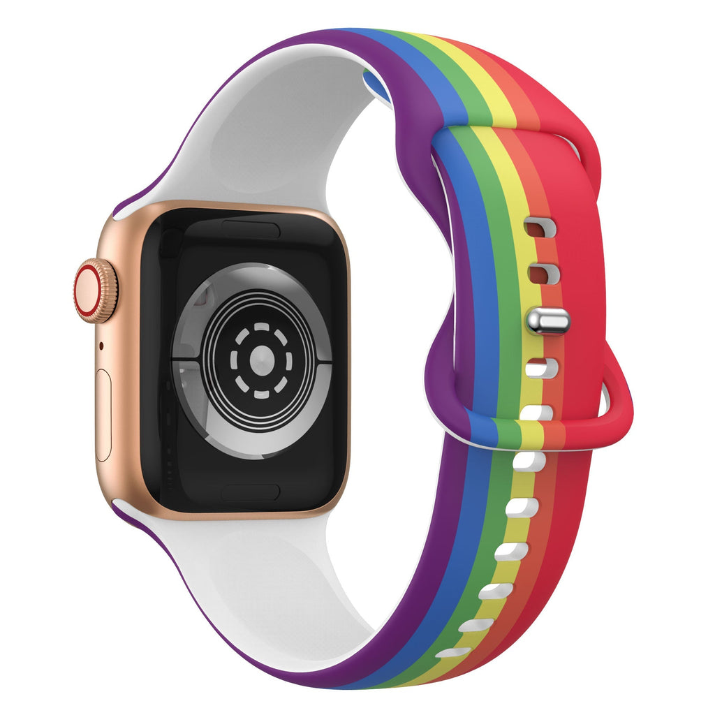 Apple Watch Printing pattern style silicone watch band (LSMM-059)